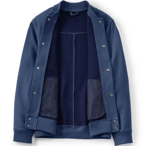 Men's Bonded Twill Varsity Jacket