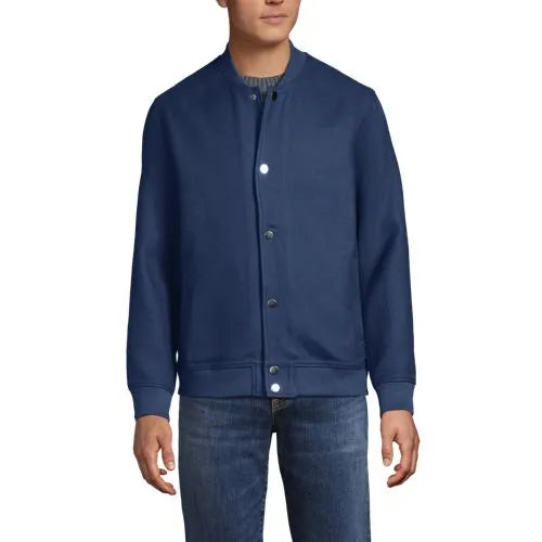 Men's Bonded Twill Varsity Jacket