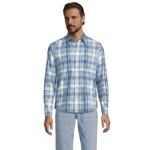 Men's Lightweight Coastal Flannel Shirt