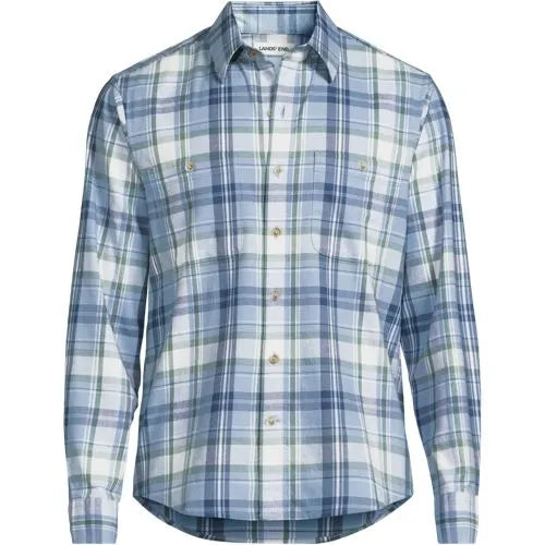 Men's Lightweight Coastal Flannel Shirt