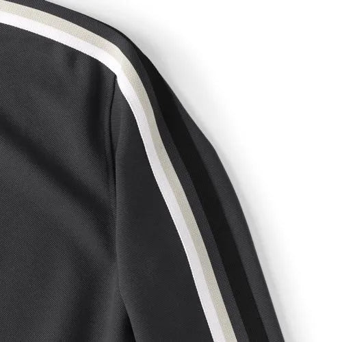 Men's Long Sleeve Knit Twill Track Full Zip