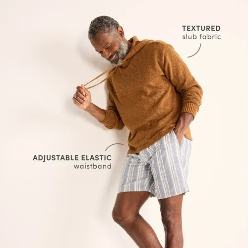 Men's Slub Hoodie Sweater