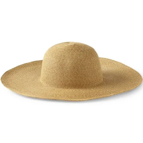 Facesaver Wide Brim Straw Hat