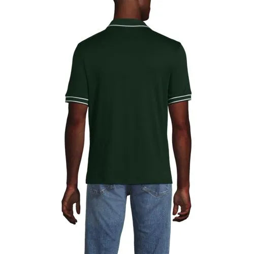 Men's Short Sleeve Tipped Welt Pocket Supima Polo