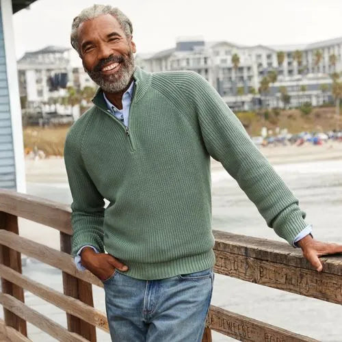 Men's Drifter Quarter Zip Sweater