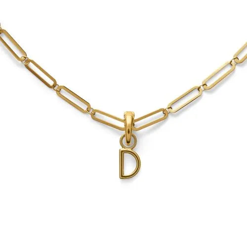 Water-Resistant Letter Charm