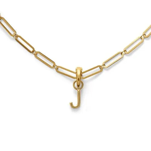Water-Resistant Letter Charm
