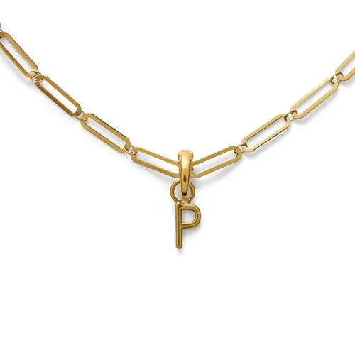 Water-Resistant Letter Charm