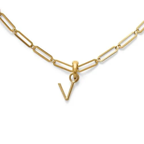 Water-Resistant Letter Charm
