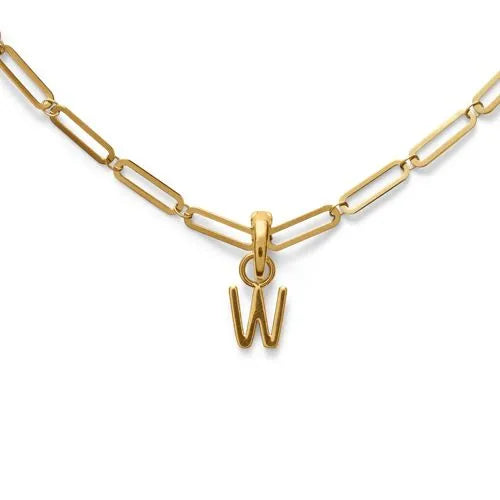 Water-Resistant Letter Charm