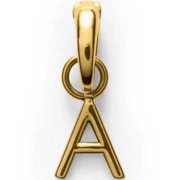 Water-Resistant Letter Charm