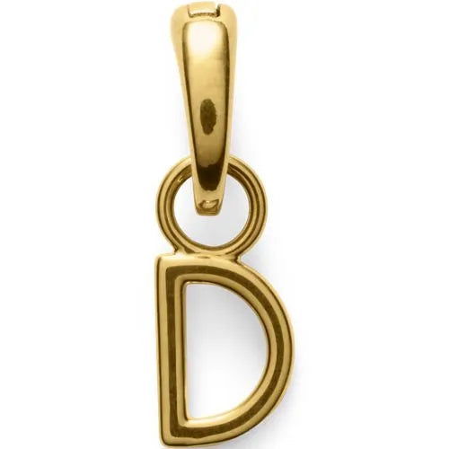 Water-Resistant Letter Charm