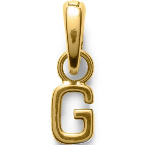 Water-Resistant Letter Charm