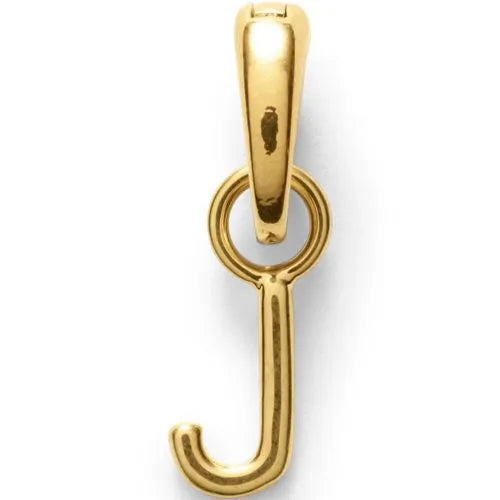 Water-Resistant Letter Charm