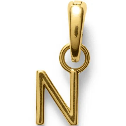 Water-Resistant Letter Charm