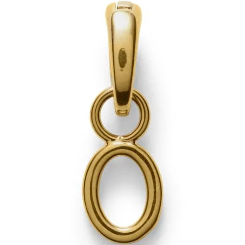 Water-Resistant Letter Charm