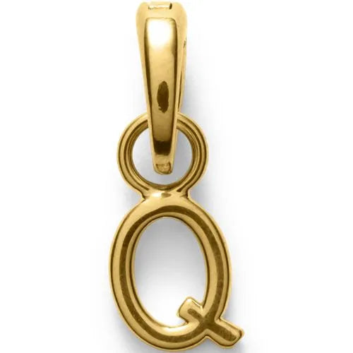 Water-Resistant Letter Charm