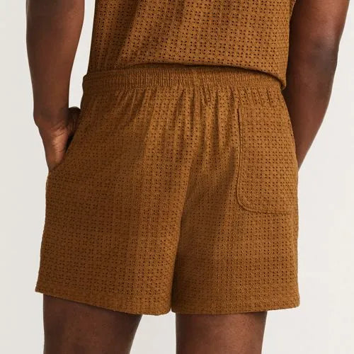 Men's 5.5" Eyelet Easy Shorts - Set Bottom