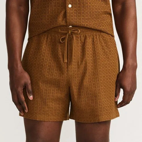 Men's 5.5" Eyelet Easy Shorts - Set Bottom