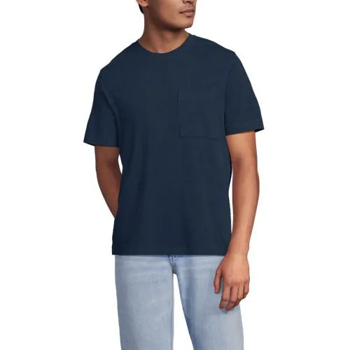Men's Short Sleeve Cotton Linen Tee