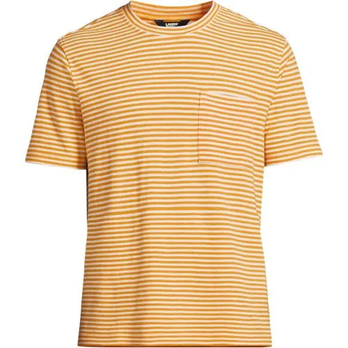Men's Short Sleeve Cotton Linen Tee