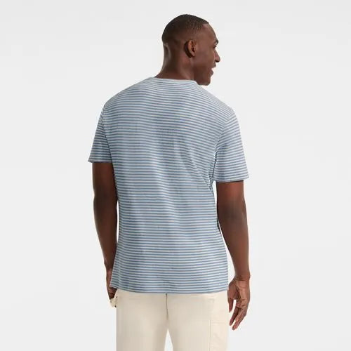 Men's Short Sleeve Cotton Linen Tee