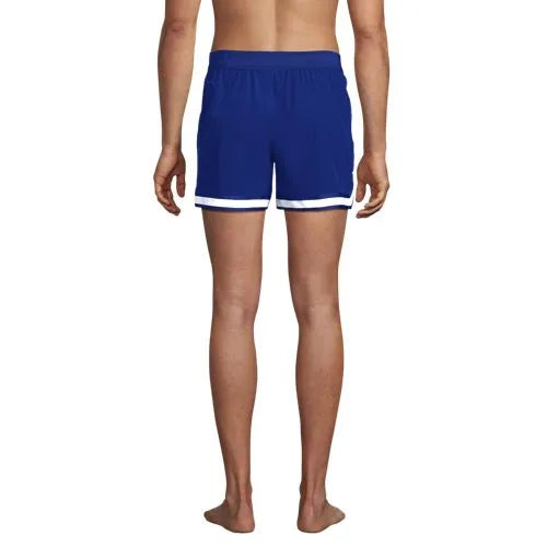 Men's 5" Quick Dry Striped Pull on Board Short