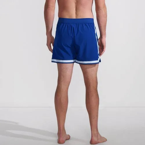 Men's 5" Quick Dry Striped Pull on Board Short