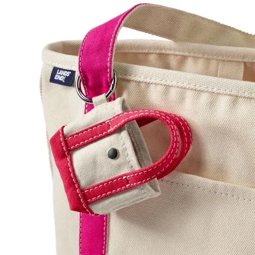 Micro Canvas Tote Charm