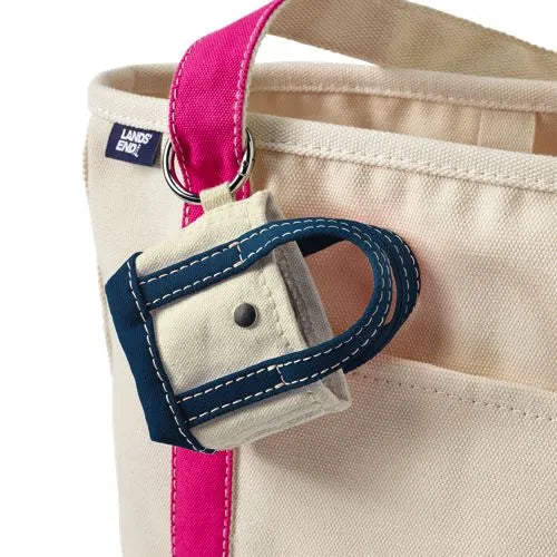 Micro Canvas Tote Charm