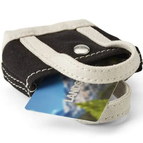 Micro Canvas Tote Charm