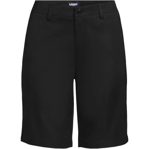 School Uniform Women's Active Performance 9" Chino Shorts
