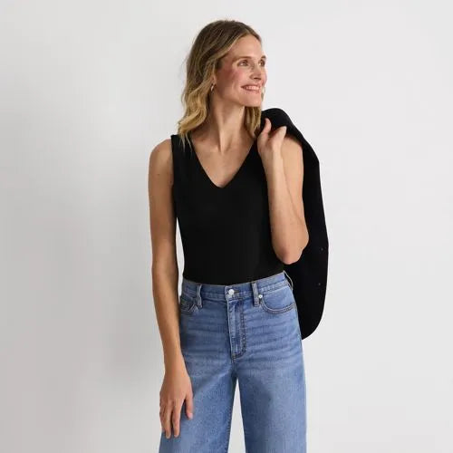 Women's Slender V-neck Tank Top