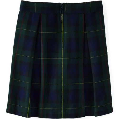 Girls Plaid Skort Top of Knee