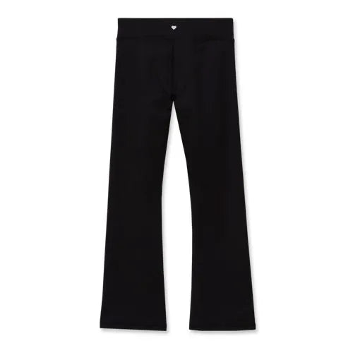 Girls High Waisted Active Flare Leggings