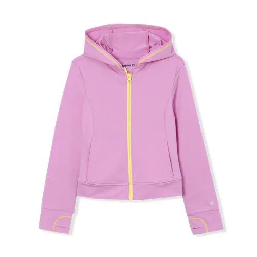 Girls Active Zip Up Track Jacket