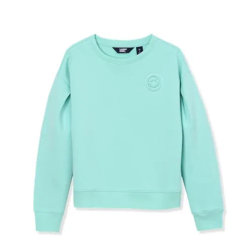 Girls Knit Crewneck Sweatshirt