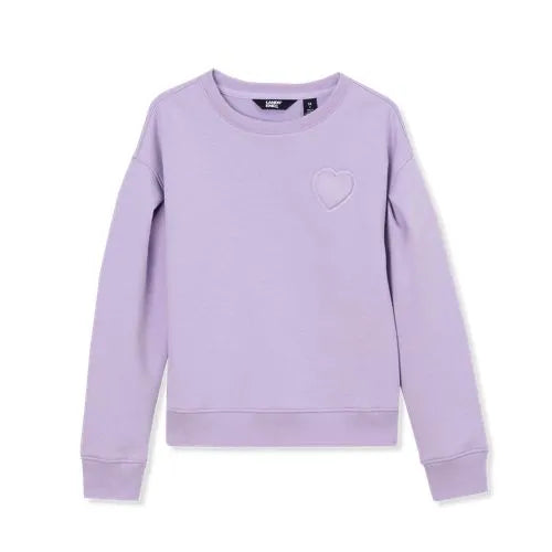 Girls Knit Crewneck Sweatshirt