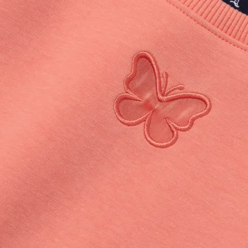 Girls Knit Crewneck Sweatshirt