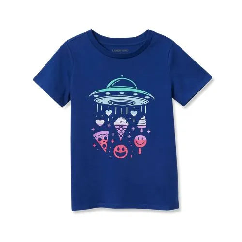 Girls Short Sleeve Graphic Tee