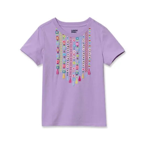 Girls Short Sleeve Graphic Tee