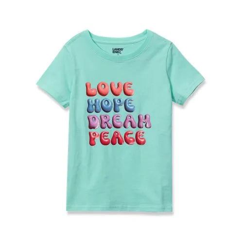 Girls Short Sleeve Graphic Tee