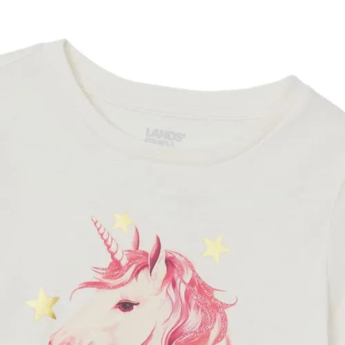 Girls Short Sleeve Graphic Tee