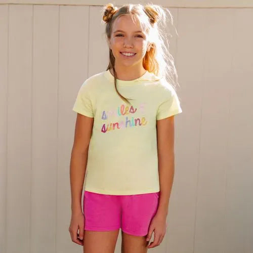 Girls Short Sleeve Graphic Tee