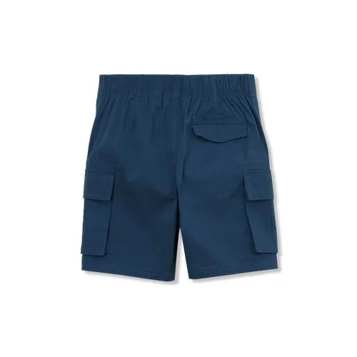 Boys Stretch Canvas Cargo Shorts