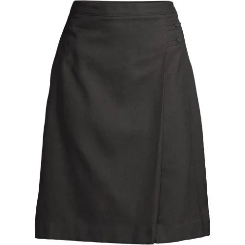 Women's Solid A-line Skirt Below The Knee