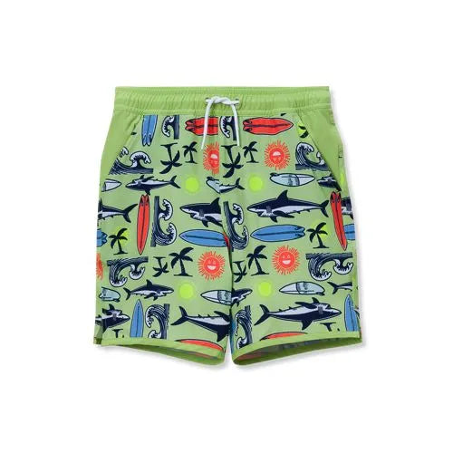 Boys Stretch Hydroliner Sport Swim Trunks