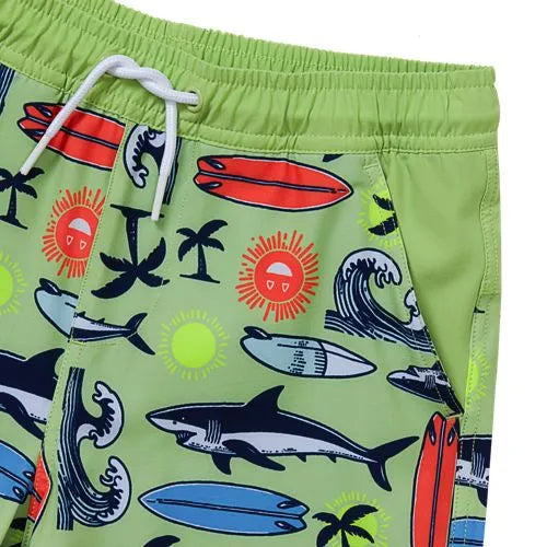 Boys Stretch Hydroliner Sport Swim Trunks
