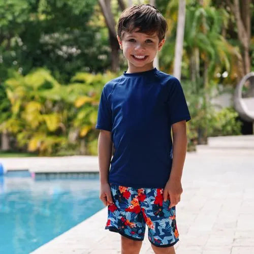 Boys Stretch Hydroliner Sport Swim Trunks