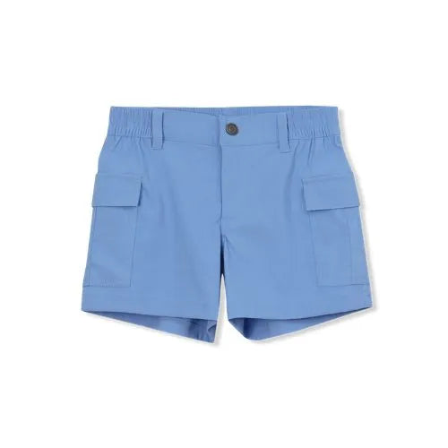 Girls Woven Utility Shorts